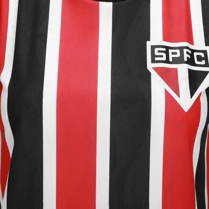 SPF - EXULTANTE CAMISETA FEM 100% PES PRETO/VERMELHO