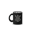 CANECA VIDRO DIAMOND METALIC LATA TIMES - CORINTHIANS