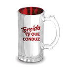 CANECA VIDRO METALIC TIMES - SAO PAULO