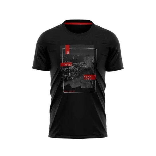 FLA - CONTRIVED CAMISETA ADT 100% CO PRETO