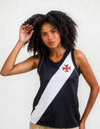 VAS - FIO REGATA FEM 100% PES PRETO/BRANCO