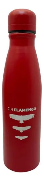 4364-GARRAFA 600ML VERMELHA - FLA