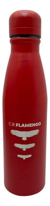 4364-GARRAFA 600ML VERMELHA - FLA
