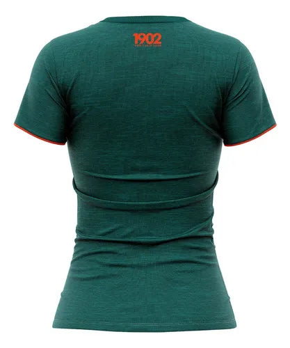 FLU - STUDY CAMISETA FEM 100% PES MESCLA VERDE
