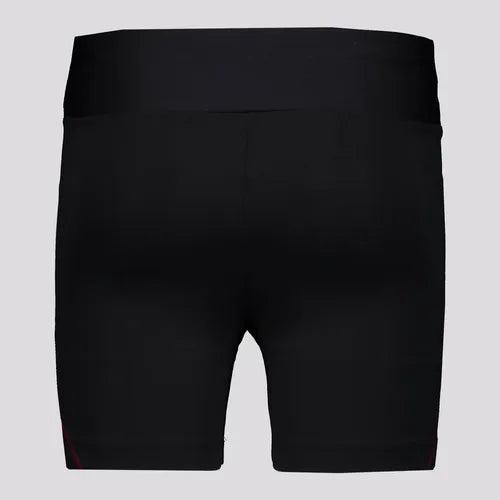 FLA - VICO SHORT FEM 87% PES 13% PUE PRETO