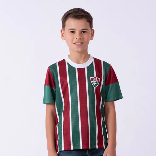 FLU - RAIAR CAMISETA JUV PES BRANCO/VINHO/VERD
