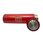 4287-GARRAFA TERMICA 450ML C/INFU VERM FLAMENGO