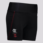 FLA - VICO SHORT FEM 87% PES 13% PUE PRETO