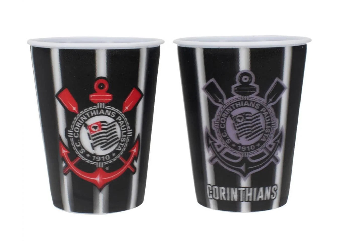 JOGO DE COPO DE PLASTICO CORITHIANS