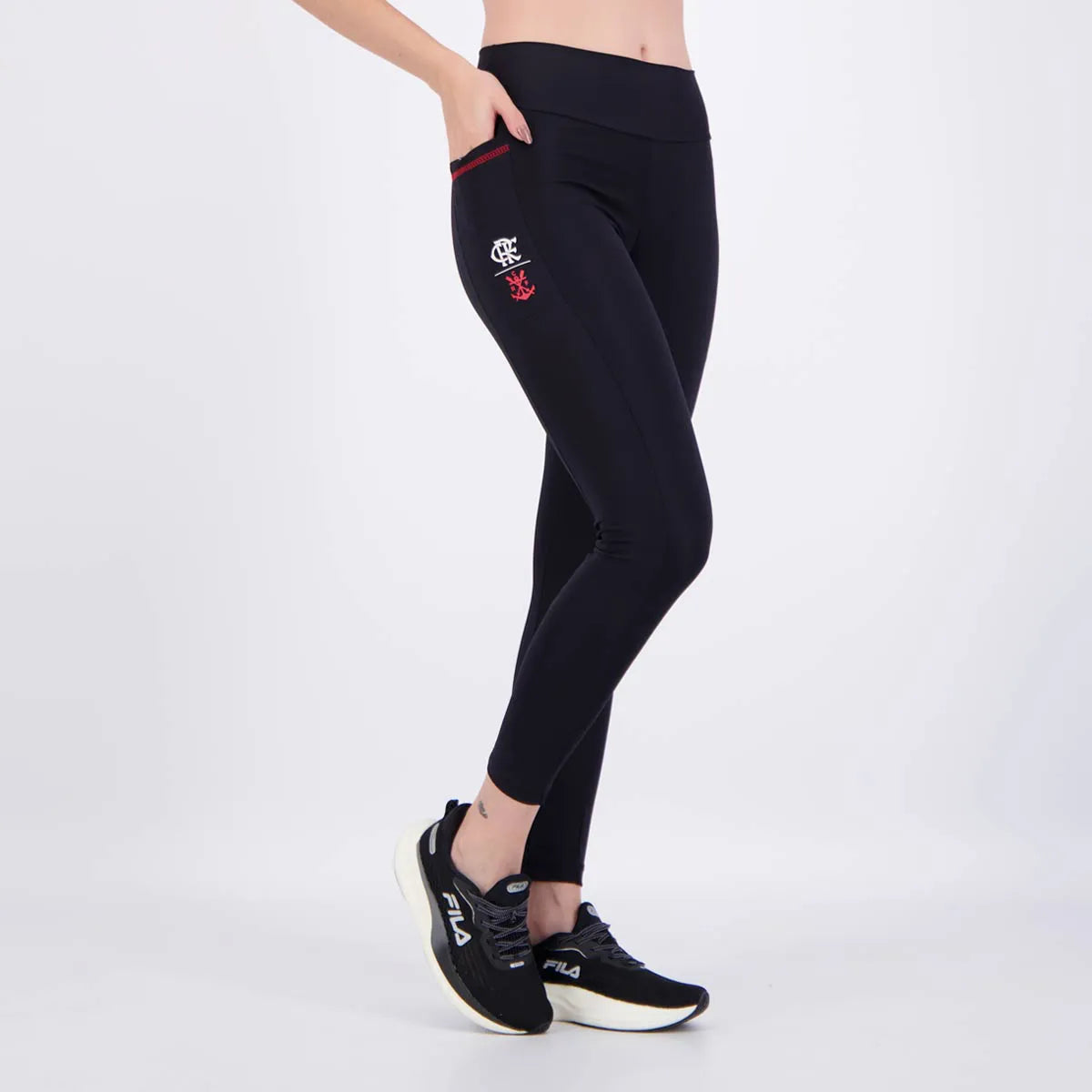 FLA - TALANTE LEGGING FEM 87% PES 13% PUE PRETO