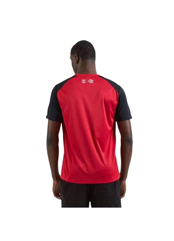 FLA - PRINCIPIA CAMISETA ADT 100% PES PRETO/VERMELHO