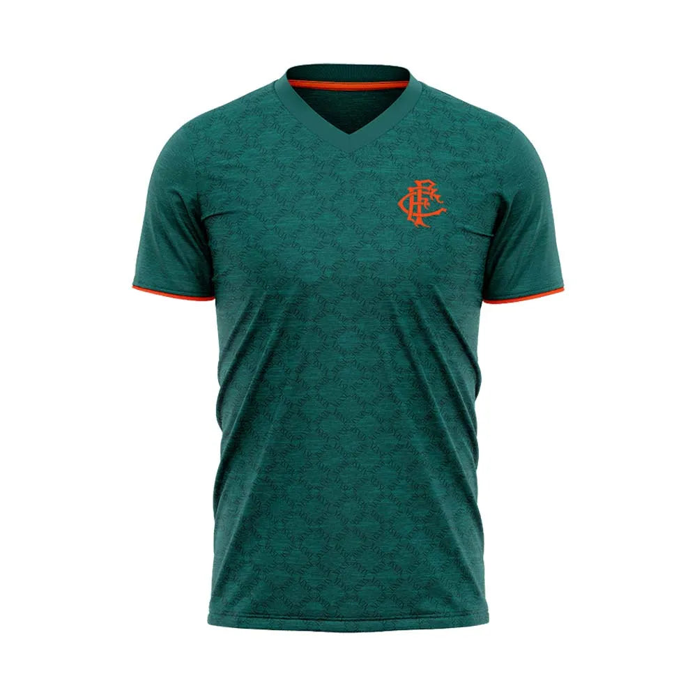FLU - STUDY CAMISETA INF 100% PES MESCLA VERDE