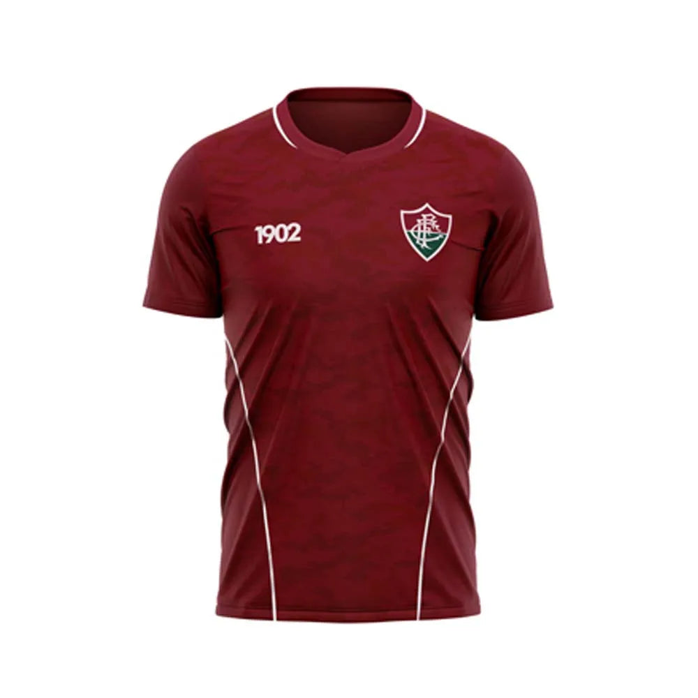 FLU - ARCTIC CAMISETA ADT 100% PES MESCLA VINHO