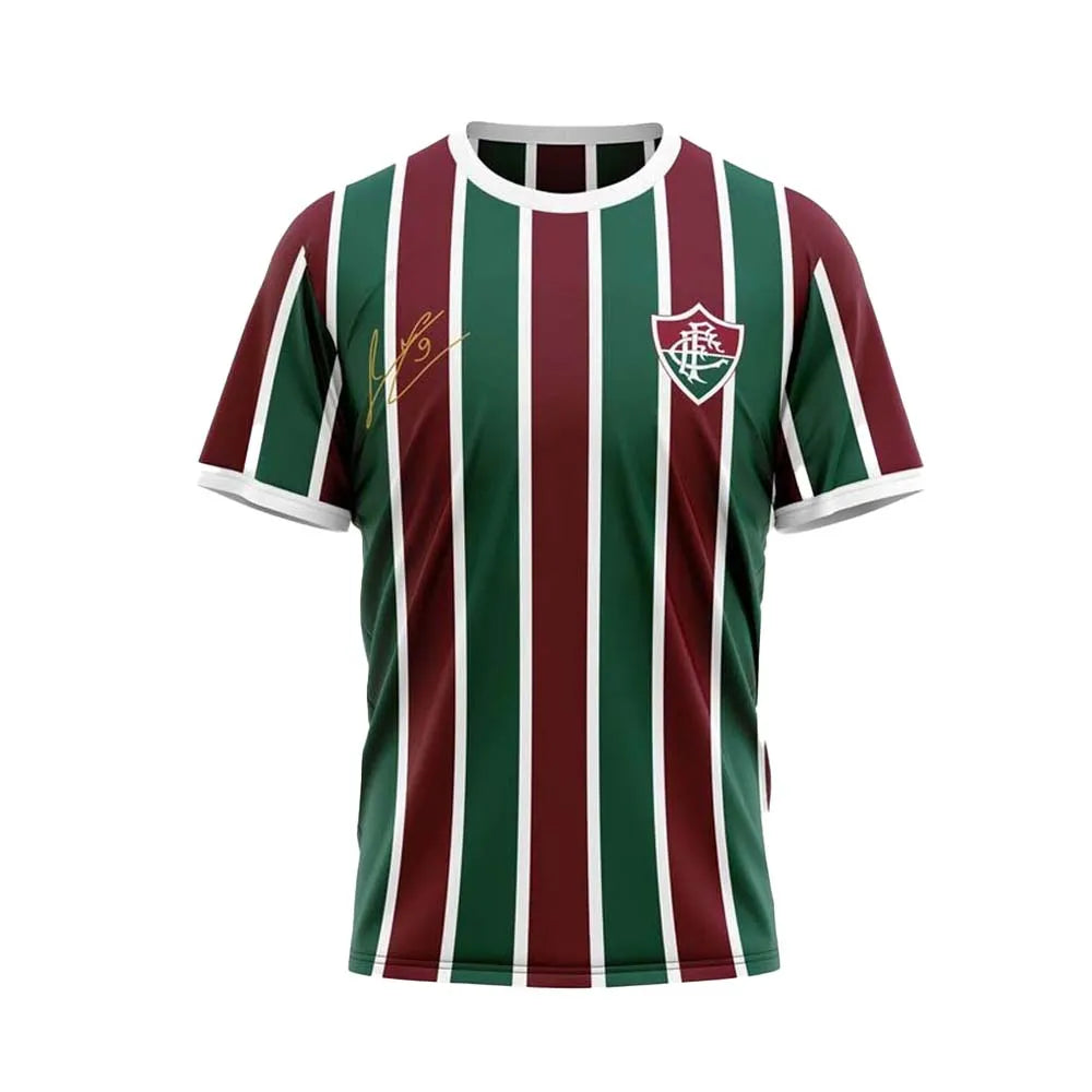 FLU - JK CAMISETA ADT 100% CO VINHO/BRANCO/VERDE
