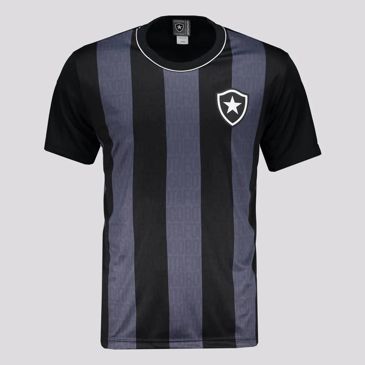 BOT - INTENSO CAMISETA ADT 100%PES PRETO/CHUMBO