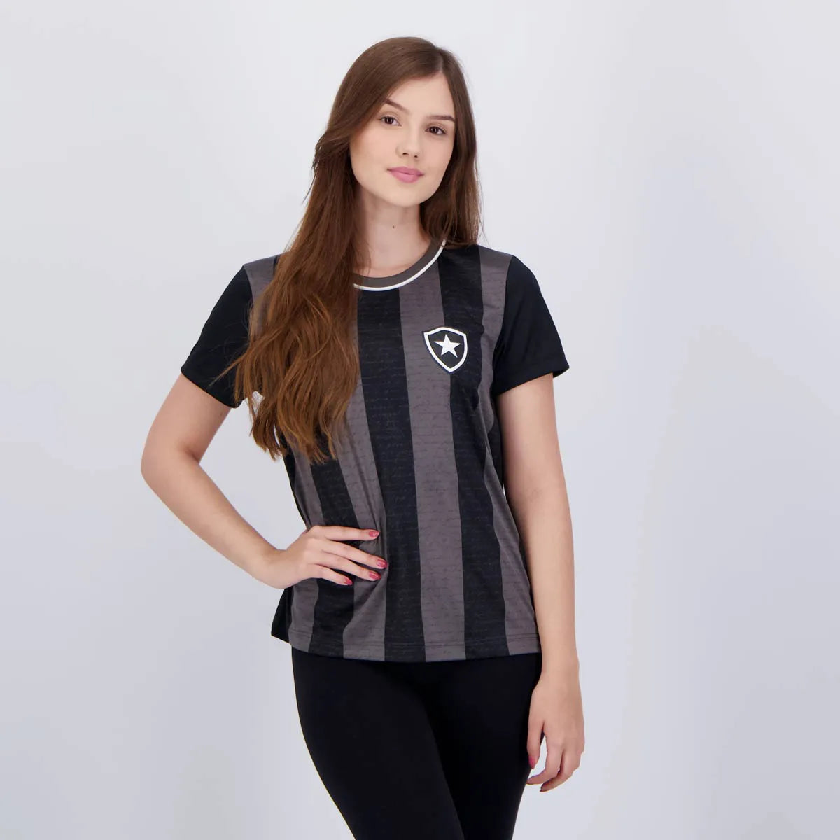 BOT - ROMPER CAMISETA FEM 100% PES PRETO
