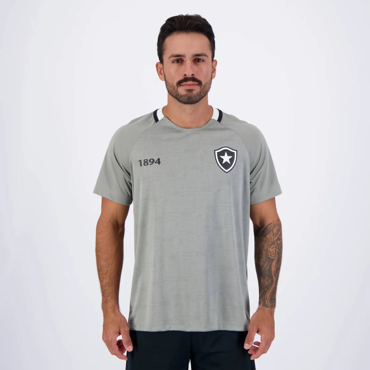 BOT - SOLITARIA CAMISETA ADT 100% PES CINZA