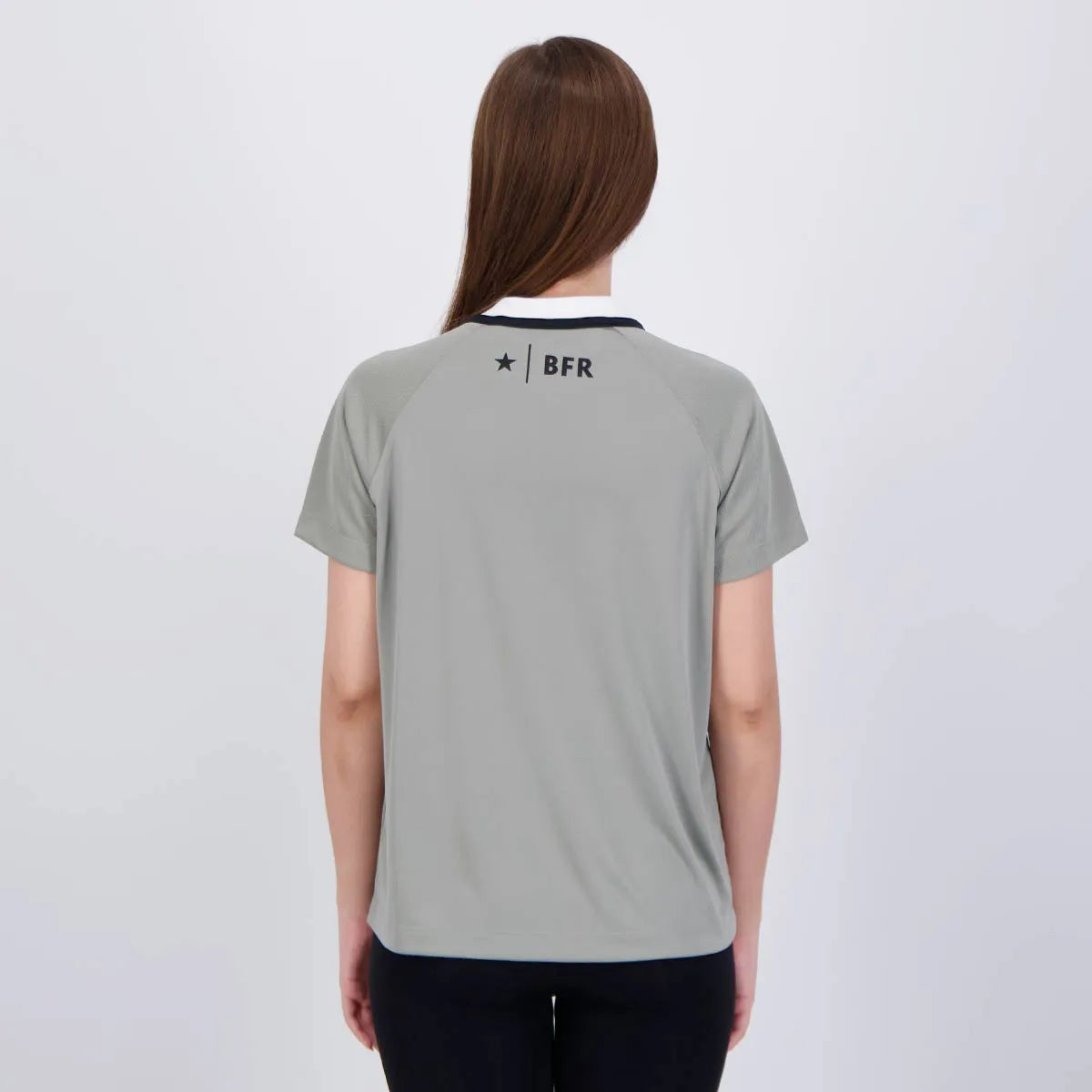 BOT - SOLITARIA CAMISETA FEM 100% PES CINZA