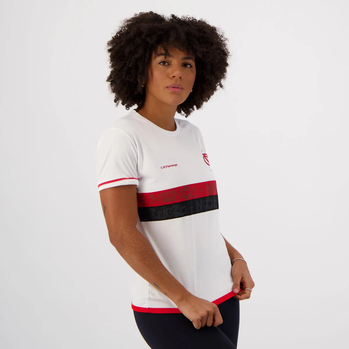 FLA - APPROVAL CAMISETA FEM 100% PES BRANCO