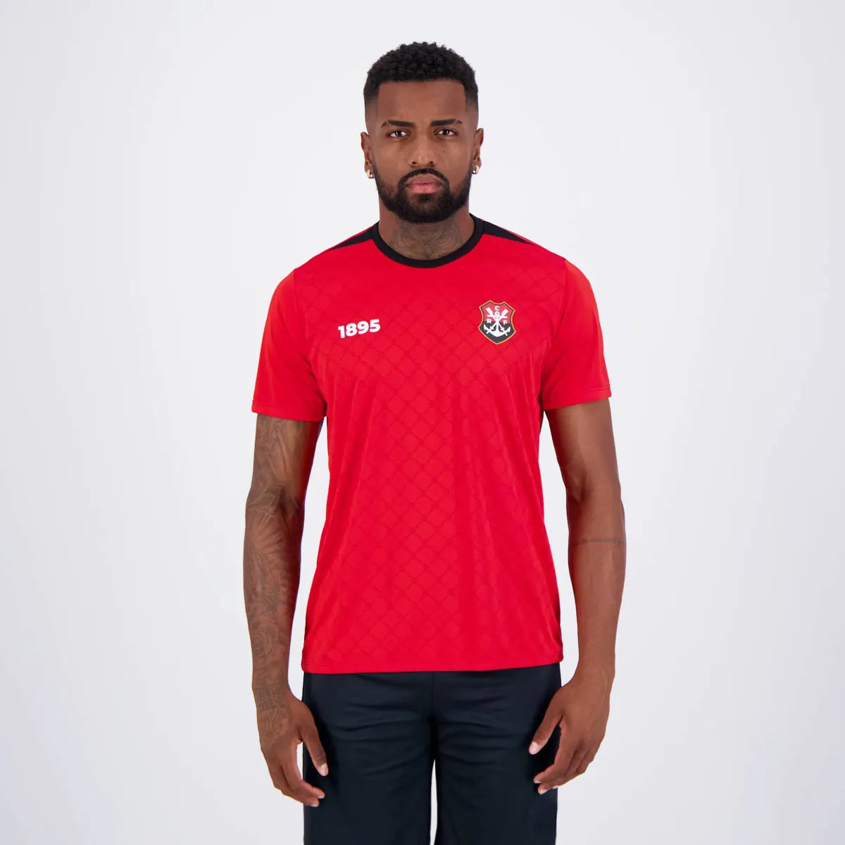 FLA - EPOCH CAMISETA ADT 100% PES VERMELHO