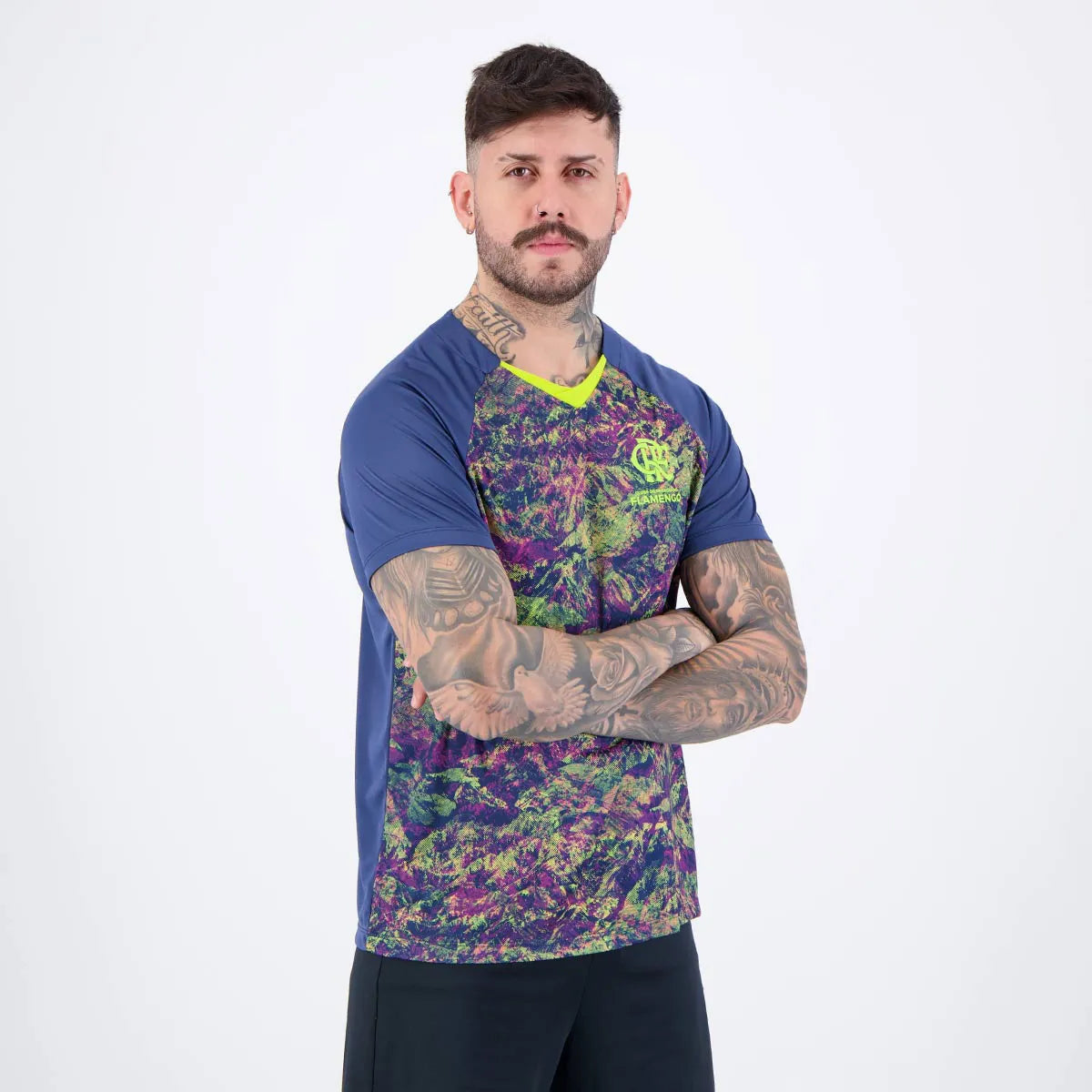 FLA - IVY CAMISETA ADT 100% PES AZUL MARINHO
