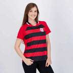 FLA - MANTO CAMISETA FEM 100% PES VERMELHO