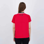 FLA - MANTO CAMISETA FEM 100% PES VERMELHO