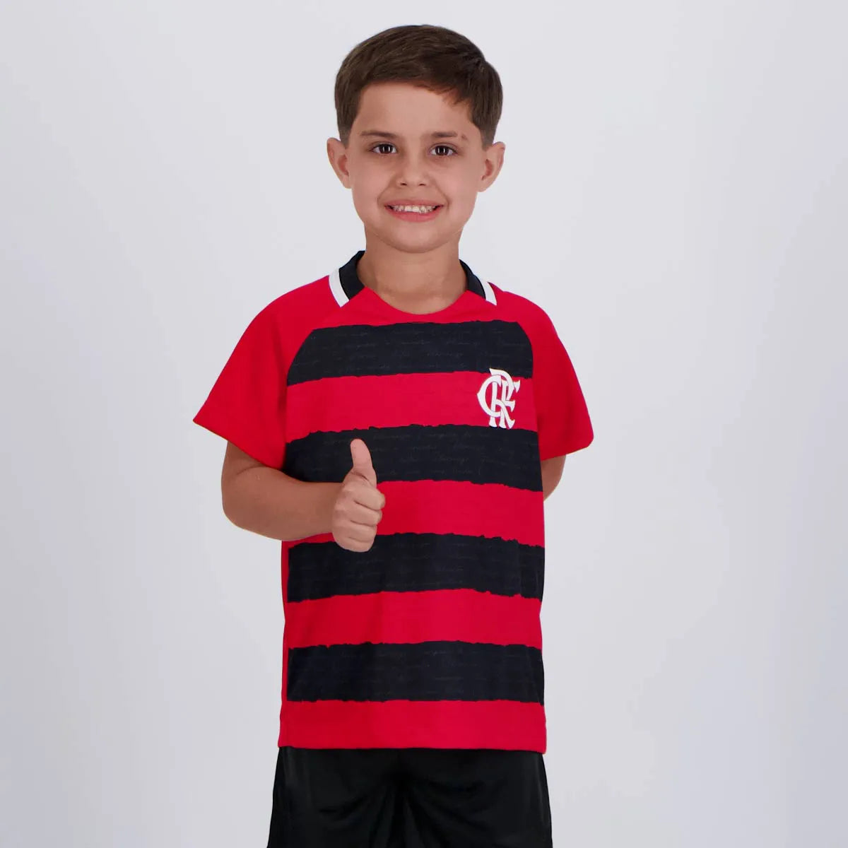 FLA - MANTO CAMISETA INF 100% PES VERMELHO