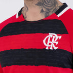 FLA - MANTO CAMISETA ADT 100% PES VERMELHO