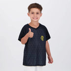 FLA - PHASE CAMISETA INF 100% PES PRETO