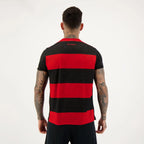 FLA - SPEED CAMISETA ADT 100% PES PRETO/VERMELHO