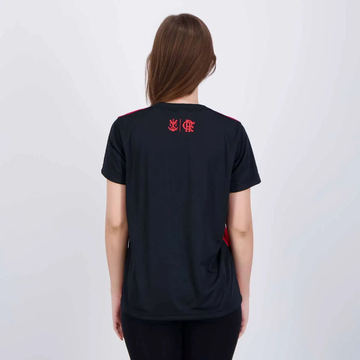 FLA - TORCER CAMISETA FEM 100% PES PRETO
