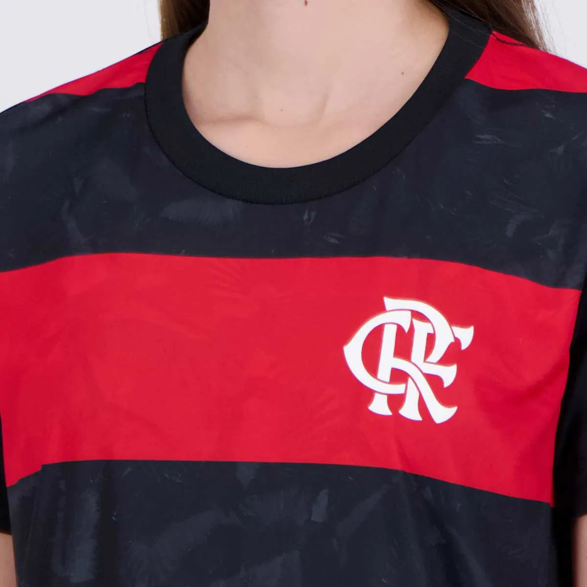 FLA - TORCER CAMISETA FEM 100% PES PRETO