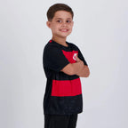 FLA - TORCER CAMISETA INF 100% PES PRETO
