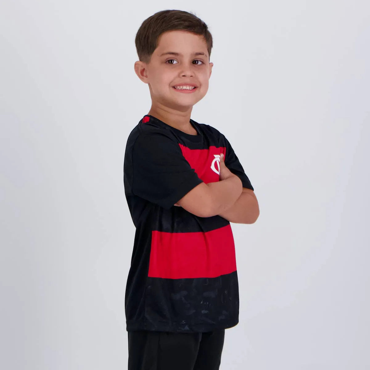FLA - TORCER CAMISETA INF 100% PES PRETO