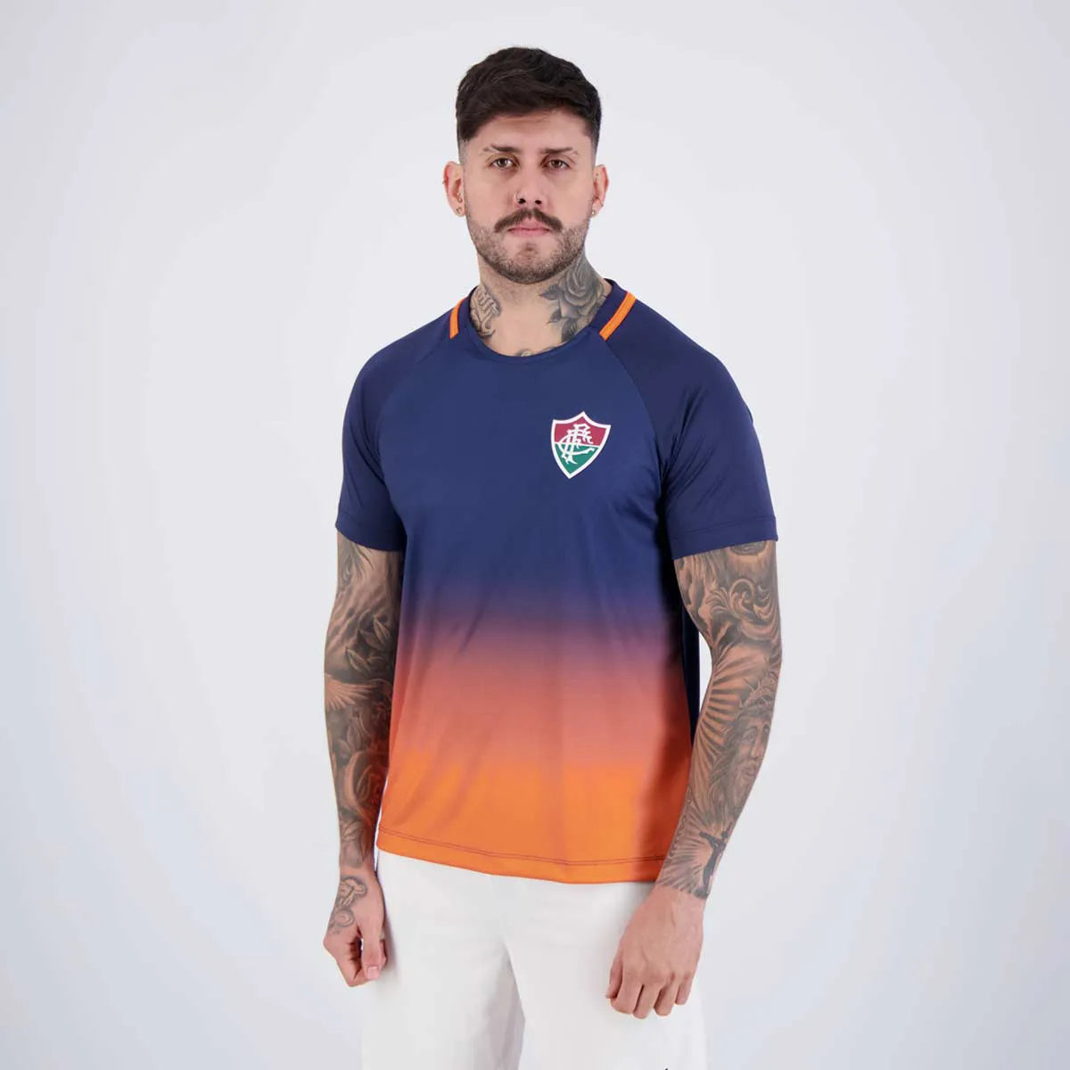 FLU - MANTO CAMISETA ADT PES MARINHO/VINHO