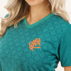 FLU - STUDY CAMISETA FEM 100% PES MESCLA VERDE