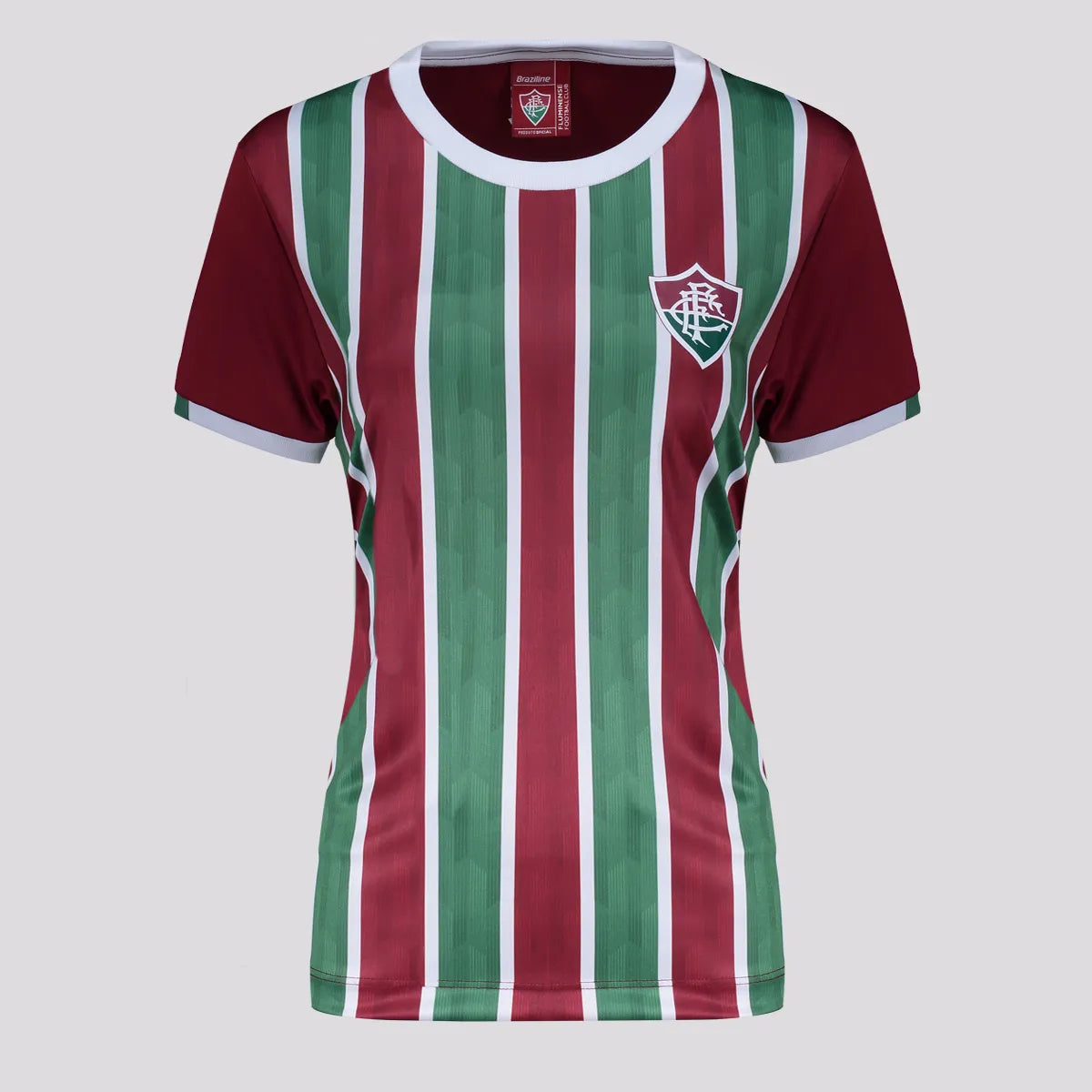 FLU - TRATADO CAMISETA FEM 100% PES VIN/VERD