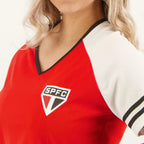SPF - CHEERLEADER CAMISETA FEM 100% PES VERMELHO