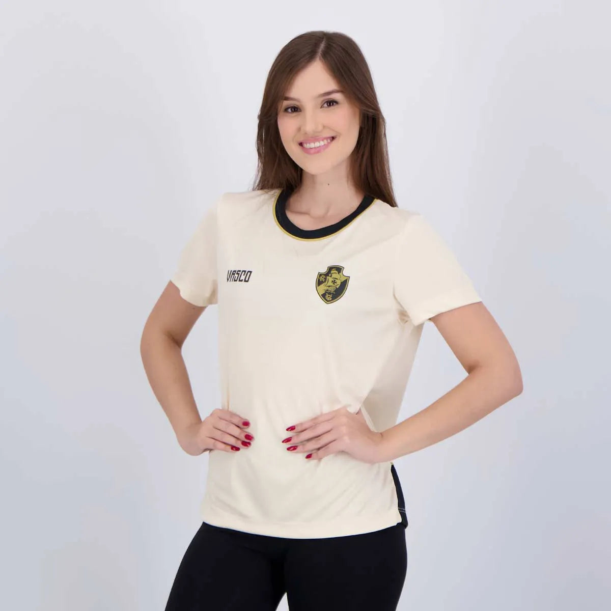 VAS - ADVENTO CAMISETA FEM 100% PES BEGE