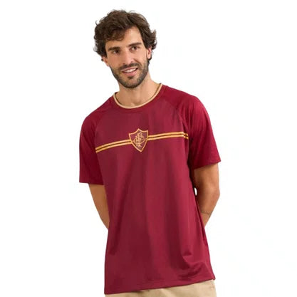 FLU - TRANCA CAMISETA ADT 100% PES VINHO