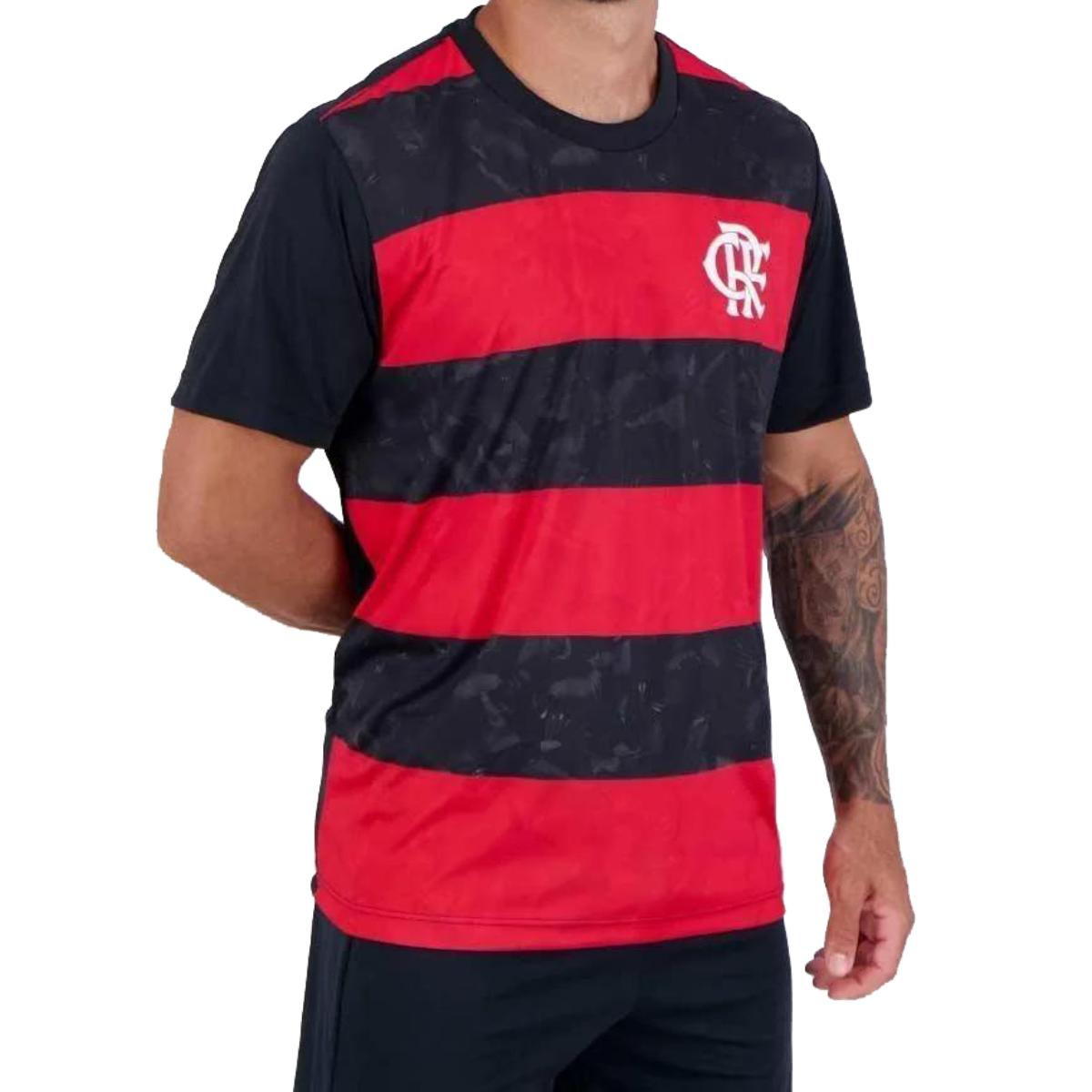 FLA - TORCER CAMISETA BASICA86 MASC 100% PES PRETO