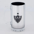 CANECA VIDRO METALIC TIMES - ATLETICO