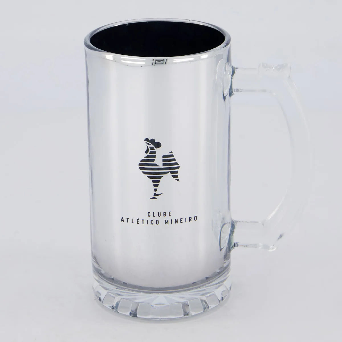 CANECA VIDRO METALIC TIMES - ATLETICO
