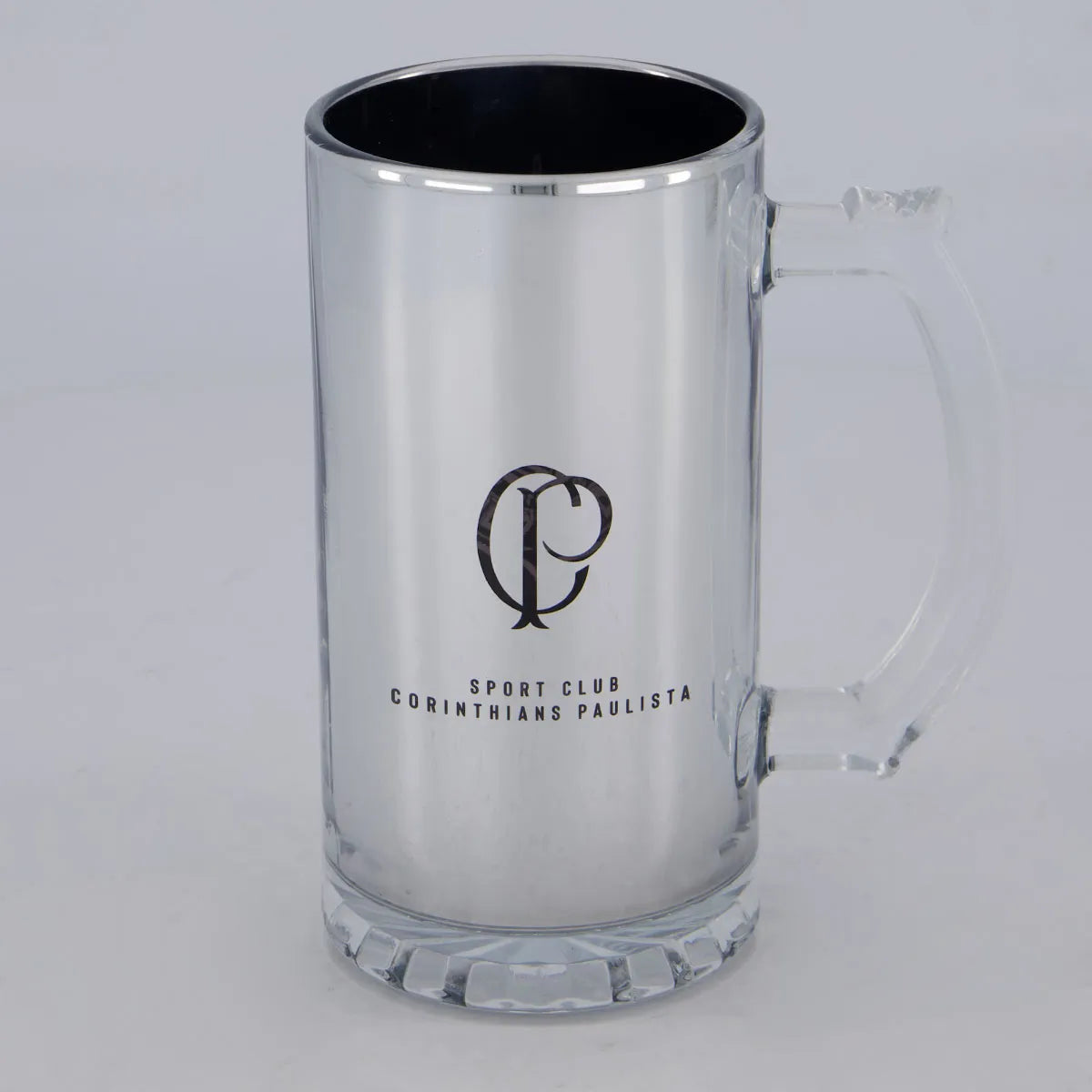 CANECA VIDRO METALIC TIMES - CORINTHIANS