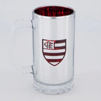 CANECA VIDRO METALIC TIMES - FLAMENGO