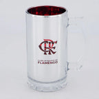 CANECA VIDRO METALIC TIMES - FLAMENGO
