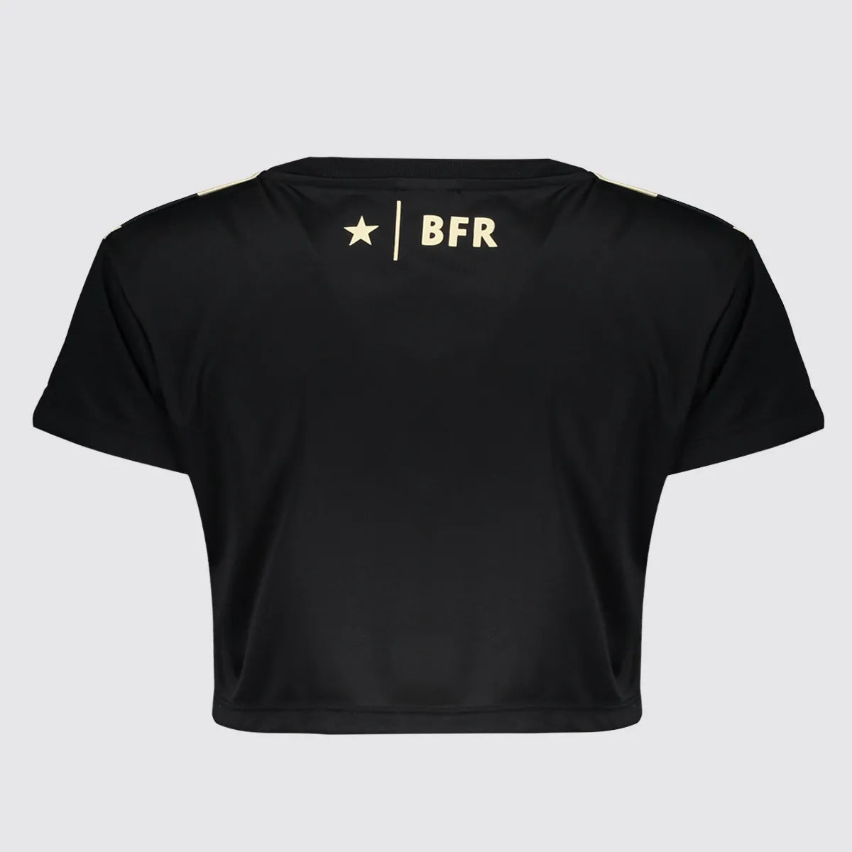 BOT - MOVIMENTAR CROPPED FEM 100% PES PRETO