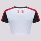 FLA - TERRITORIO CROPPED FEM 100% PES BRANCO