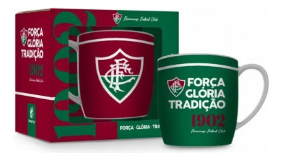 CANECA PORCELANA URBAN 300ML TIMES - FLUMINENSE 1